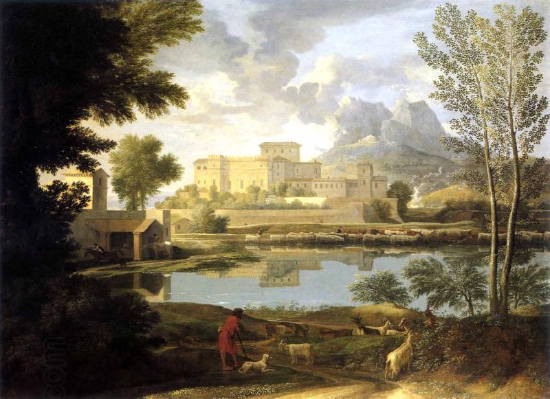 Nicolas Poussin Paysage par temps calme oil painting picture